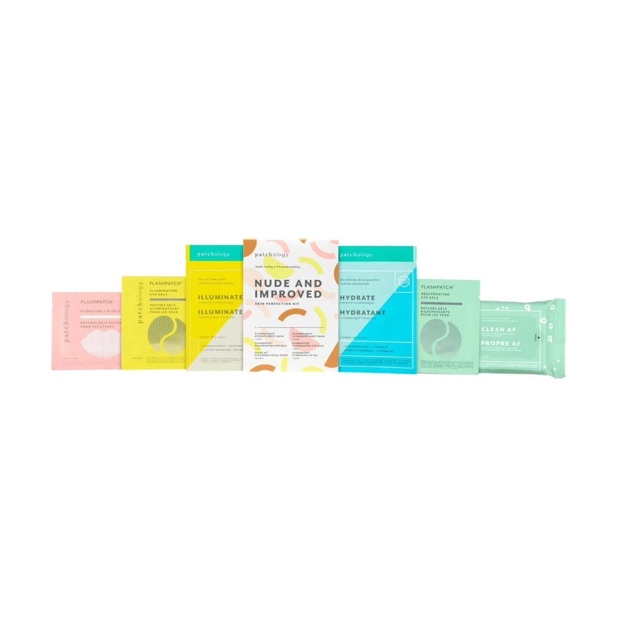 6-Piece Skin Perfection Kit – Sheet Masks, Eye Gels & Wipes