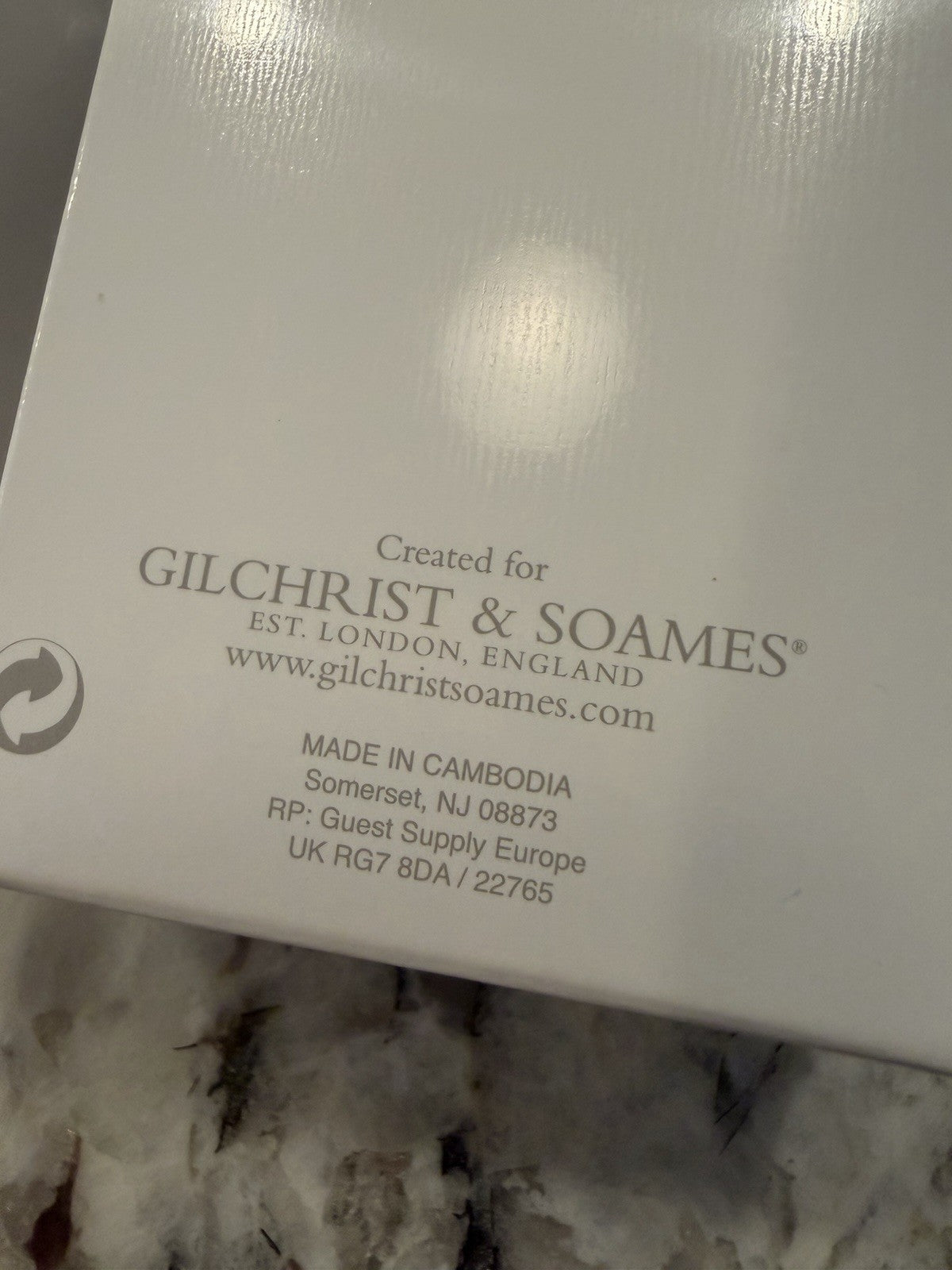 Gilchrist & Soames Shower Cap & Shoe Mittens Set - New