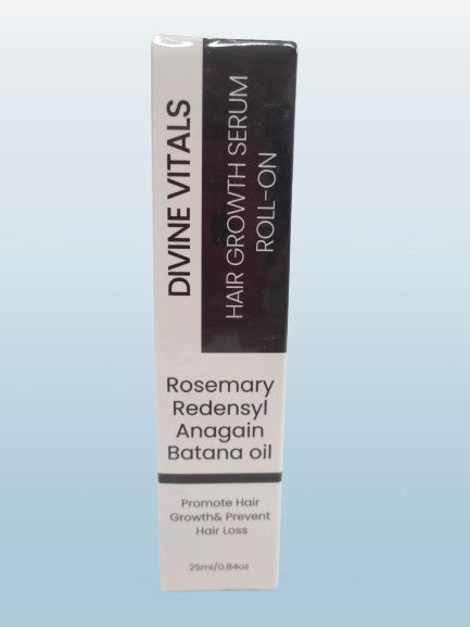 Hair Growth Serum Roll-On 0.84 oz - Lot of 3