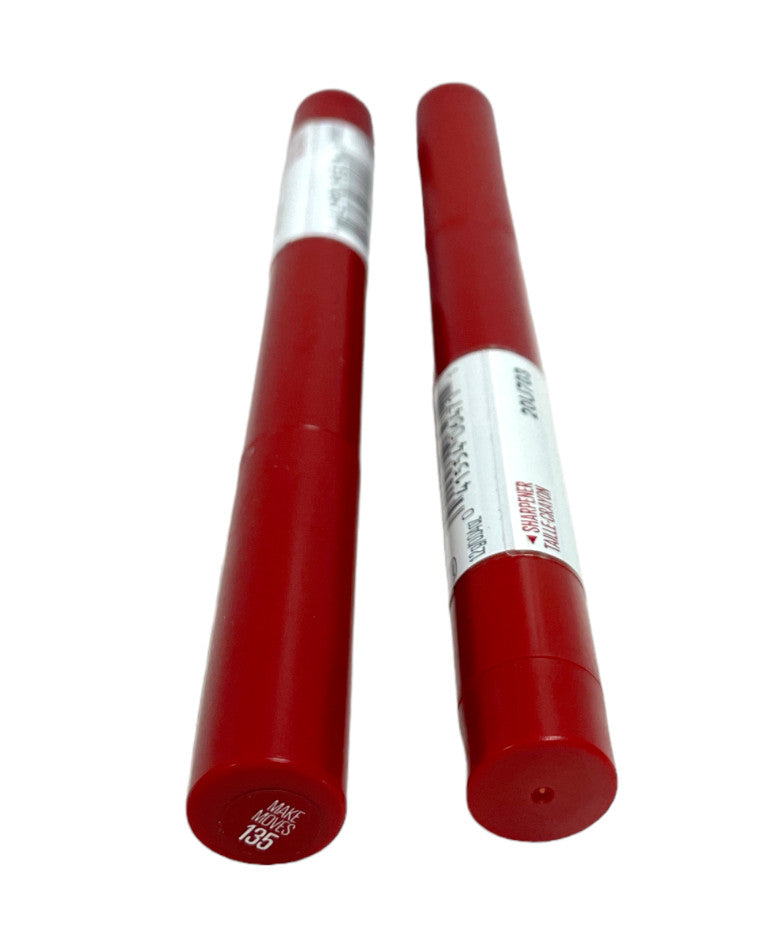 Maybelline Super Stay Ink Crayon Lip Color Set - Assorted Shades, 1.2g