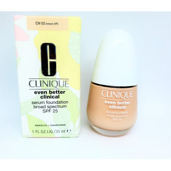 Full-Coverage Serum Foundation SPF 25 - Matte Finish, Long Wear, All Shades