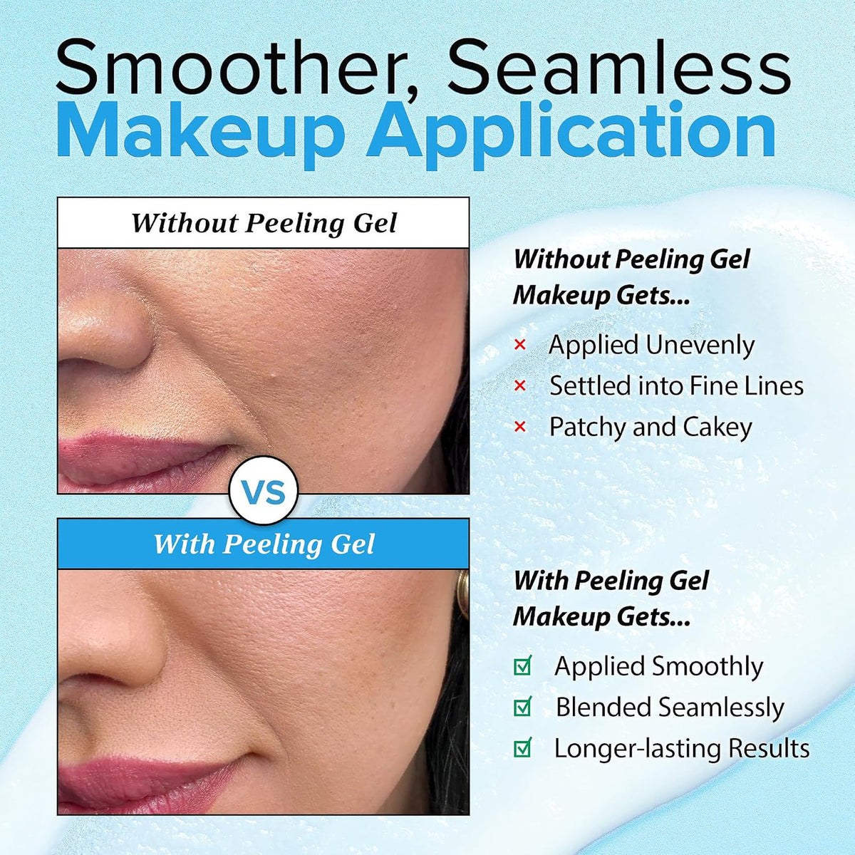 Brightening Peeling Gel with Cellulose Rice Papaya Hyaluronic Acid
