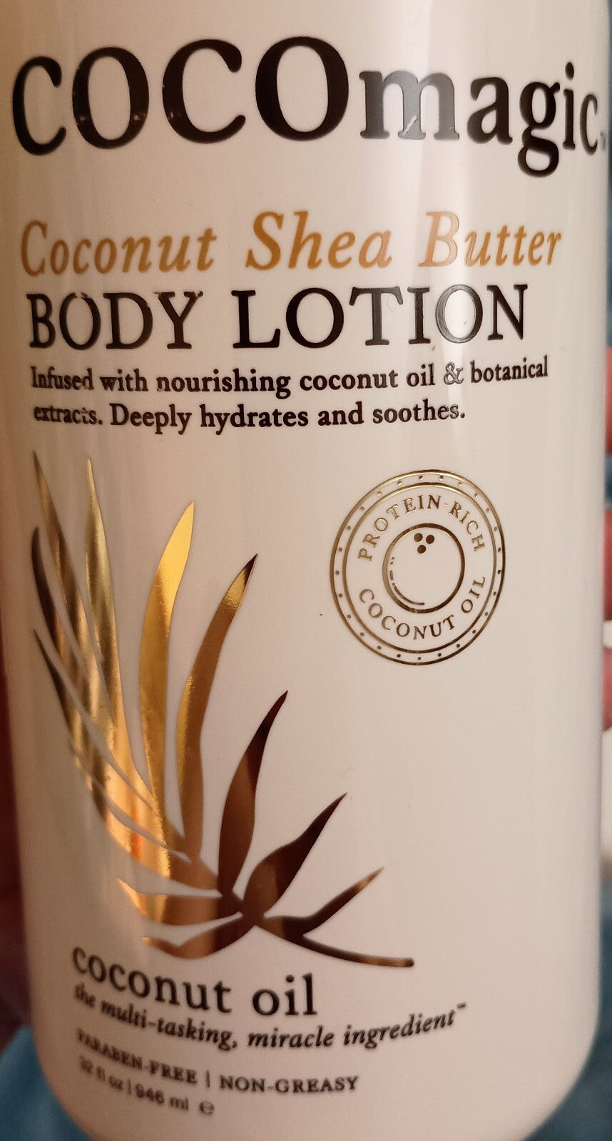 COCOmagic Coconut Shea Butter Protein Botanical Soothing BODY LOTION