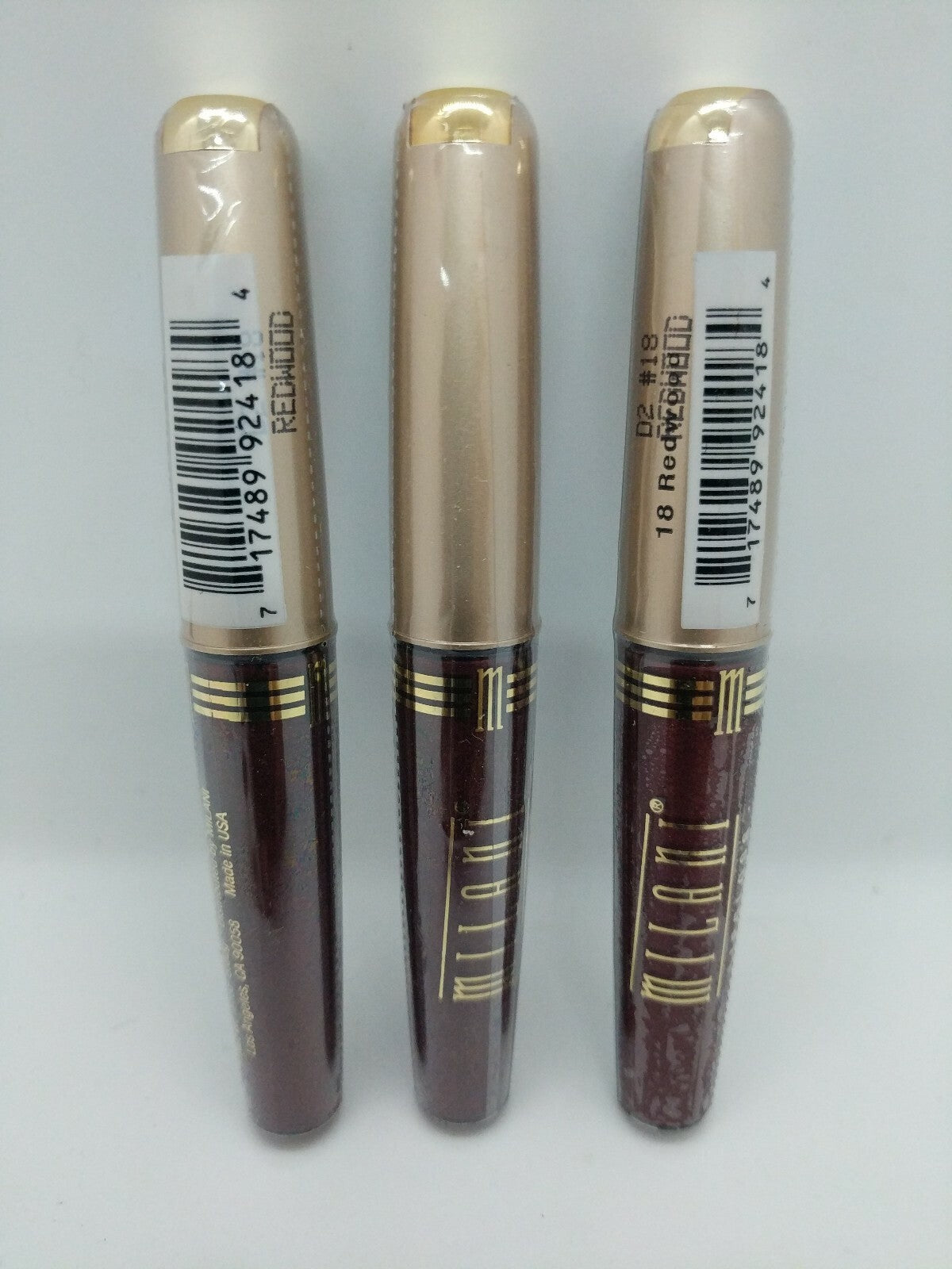 Lip Gloss Set 3 Shades Red, Sealed, Non-Sticky, Moisturizing