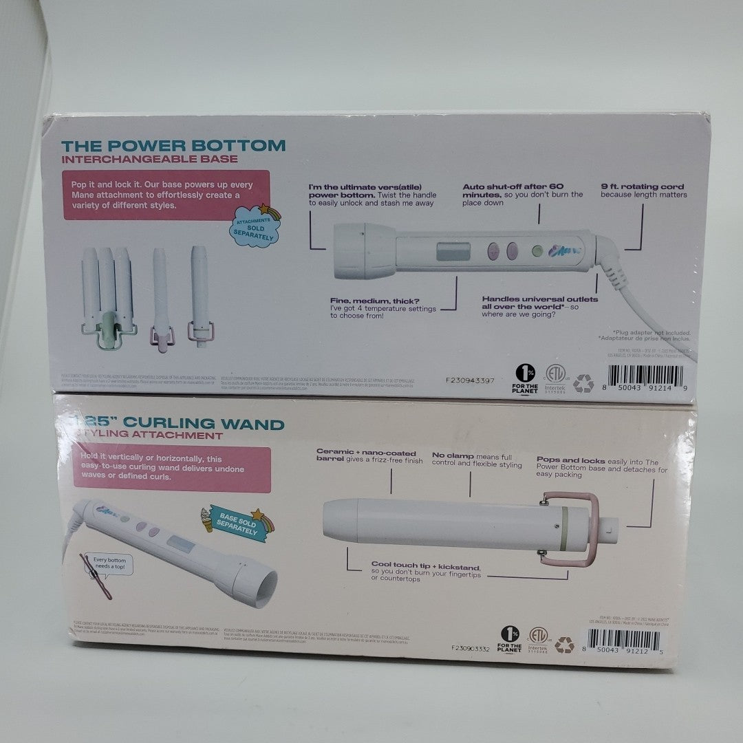 Curling Wand Set with 1.25 Inch Styling Attachment - Hair Styling Tool