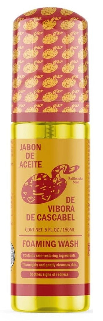 Snake Oil Soap & Foaming Face & Body Wash - Natural Revitalizing Skincare (140g + 150ml)