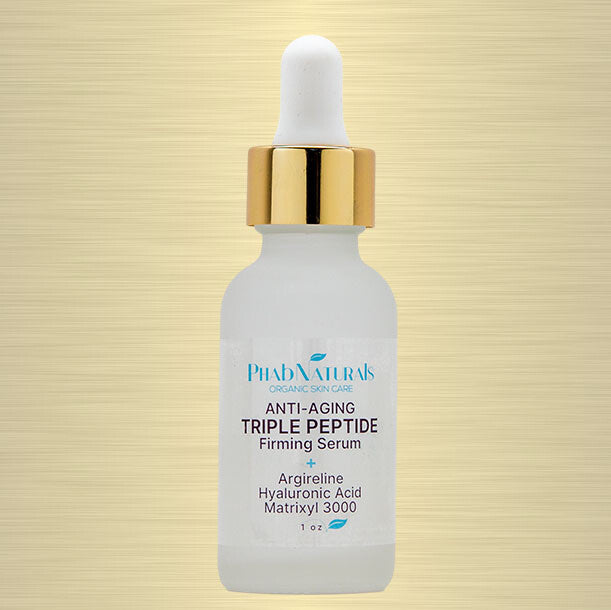Peptide Face Serum with Argireline Hyaluronic Acid Matrixyl 3000 Anti-Aging Moisturizer