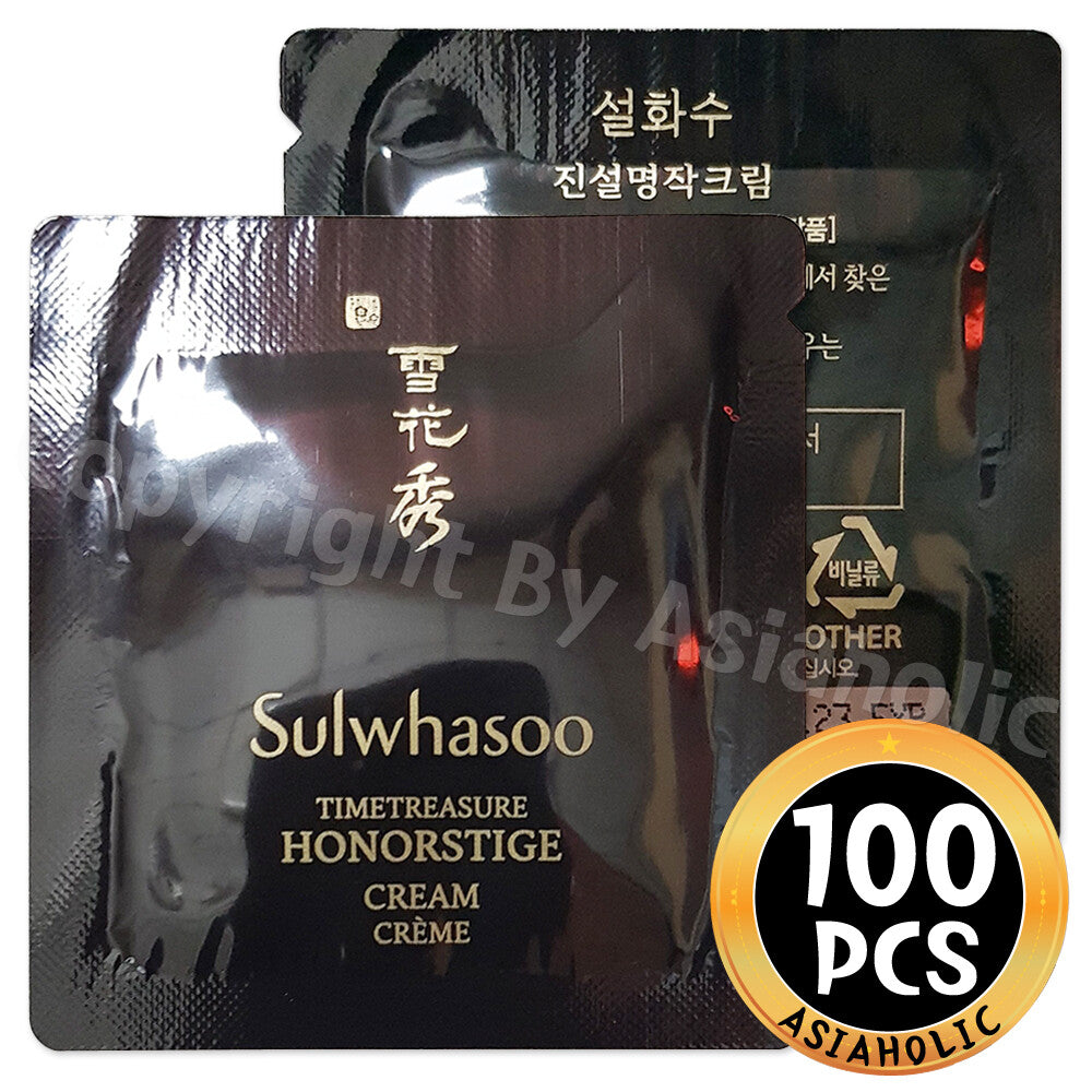 Sulwhasoo Honorstige Cream Sample Set - 10 to 100pcs All Skin Types