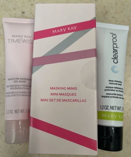 Facial Mask Duo - Deep Cleansing Charcoal & Moisture Renewing Gel
