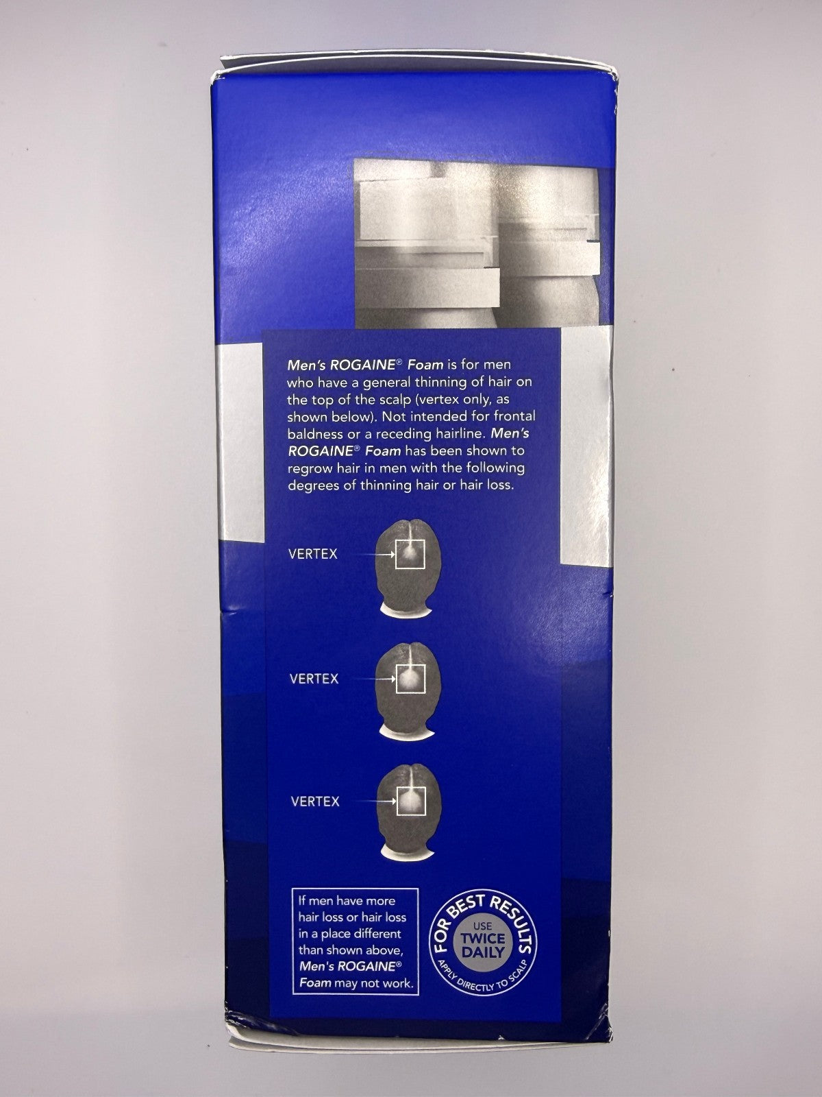 5% Minoxidil Foam Hair Regrowth Treatment for Men - 3 Month Supply