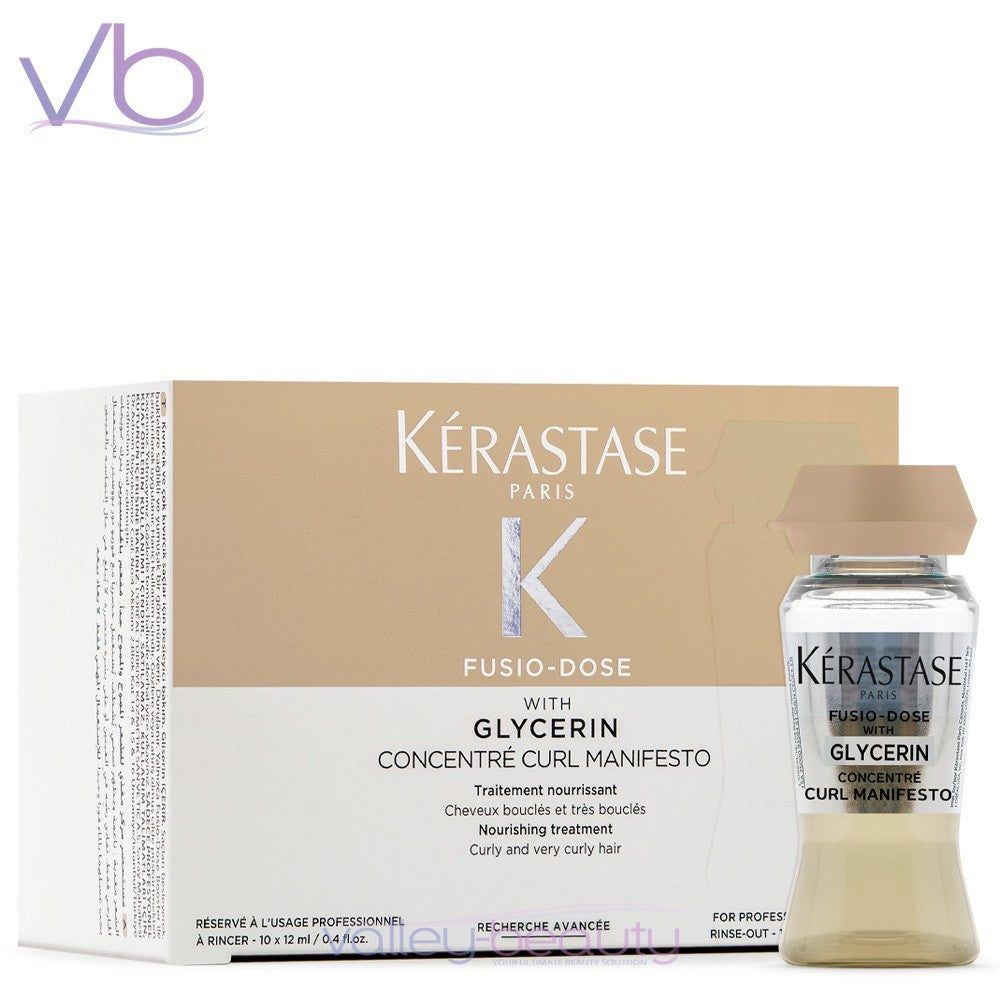 Kerastase Fusio Dose Concentre Curl Manifesto Hydrating Treatment for Curly Hair 10x12ml