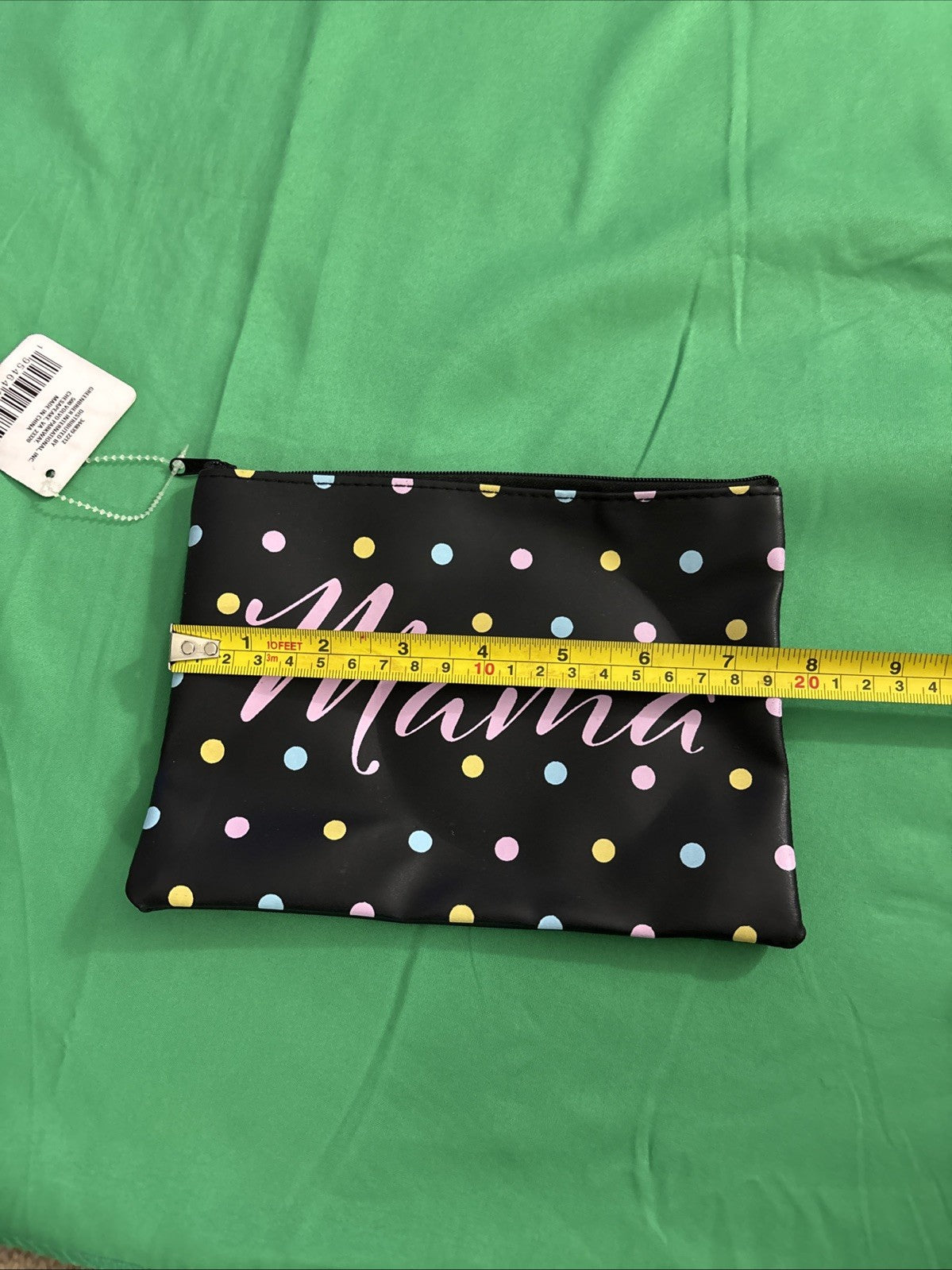 Sassy + Chic Cosmetic Makeup Bag Mama - Black