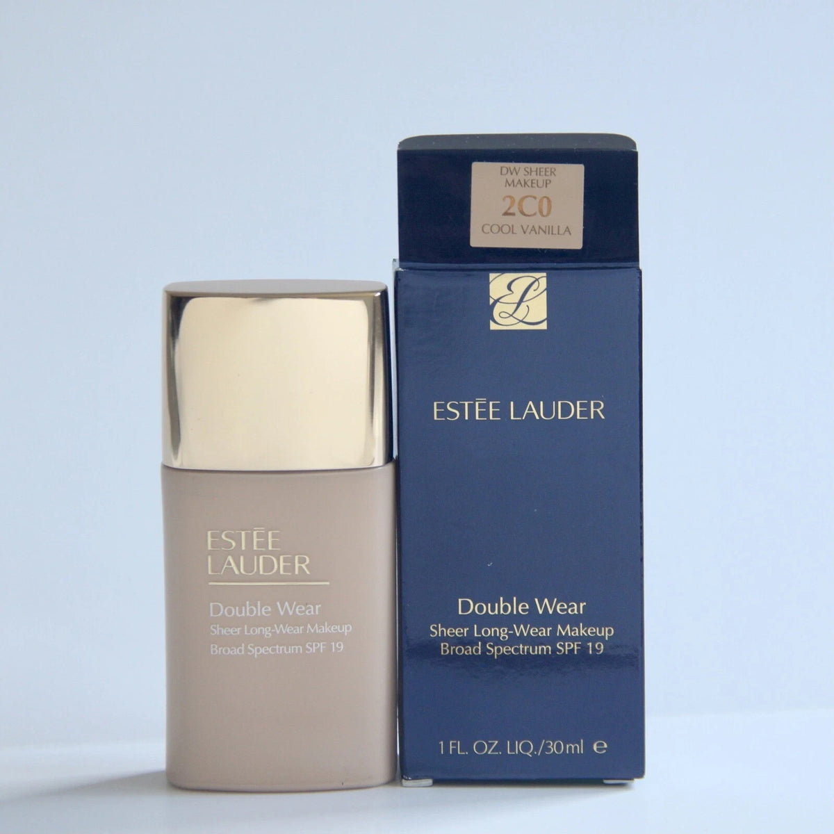 Estee Lauder Double Wear Sheer Long Wear Foundation SPF19 1oz – Multiple Shades