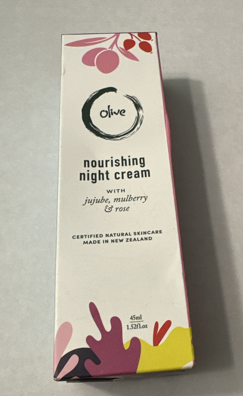 Nourishing Night Cream 1.52 oz - Olive Natural Skincare