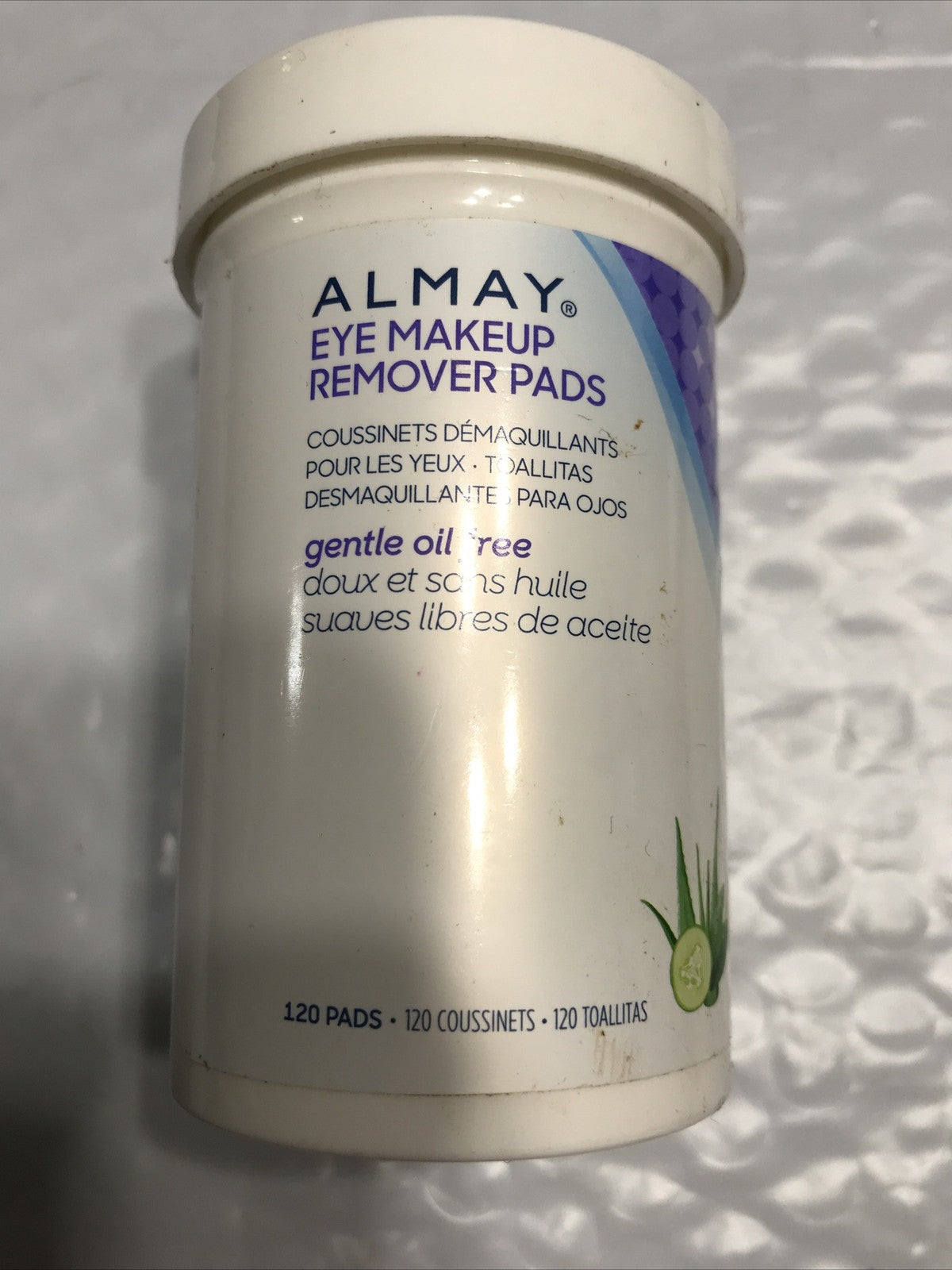 Eye Makeup Remover Pads - Gentle, Oil-Free, Discontinued 120 Count