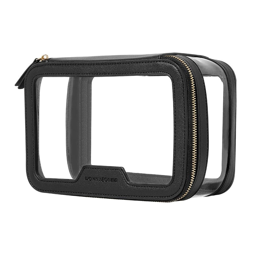 Clear Makeup & Toiletry Bag - Waterproof Travel Organizer