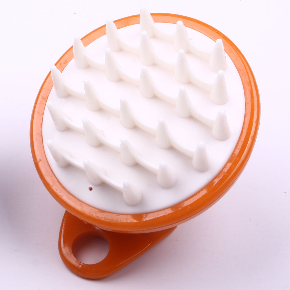 Scalp Massage Hair Brush for Shampoo & Hair Care - Soft Bristle Head Scrubber