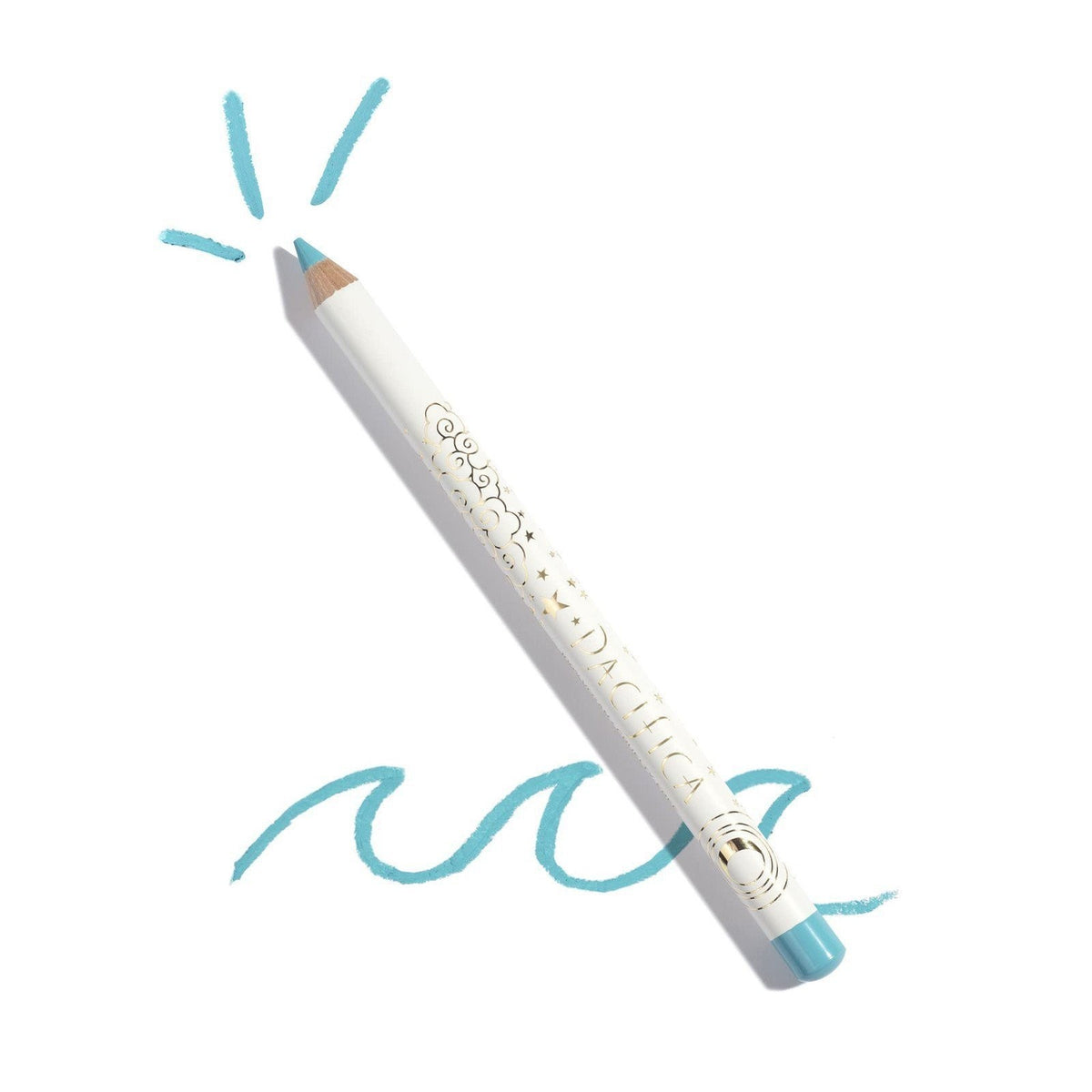 Waterproof Pastel Blue Eyeliner Pencil - Longwear, Smudge-Proof, Vegan