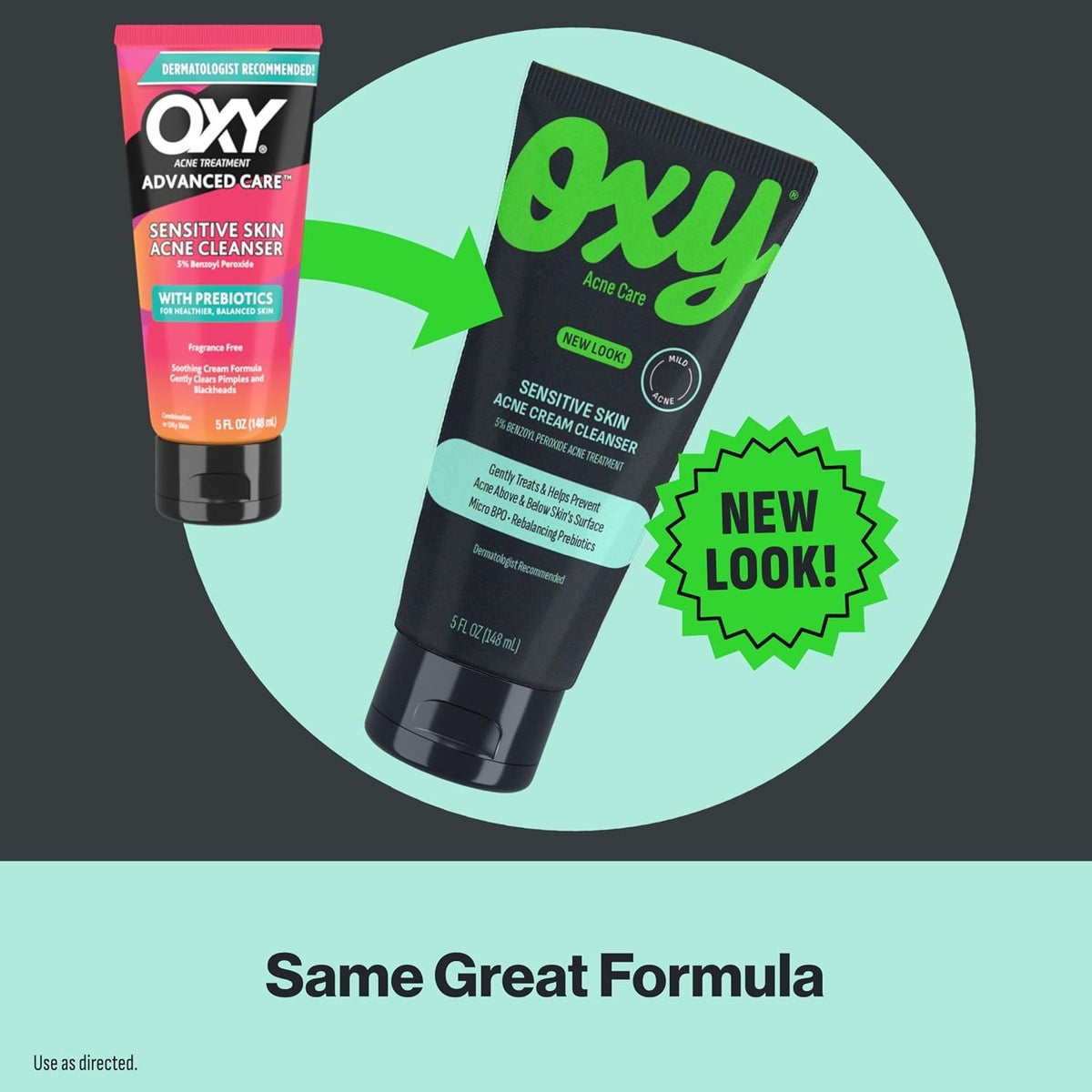 Benzoyl Peroxide Cream Cleanser for All Skin Types - 5 Ounce Unscented
