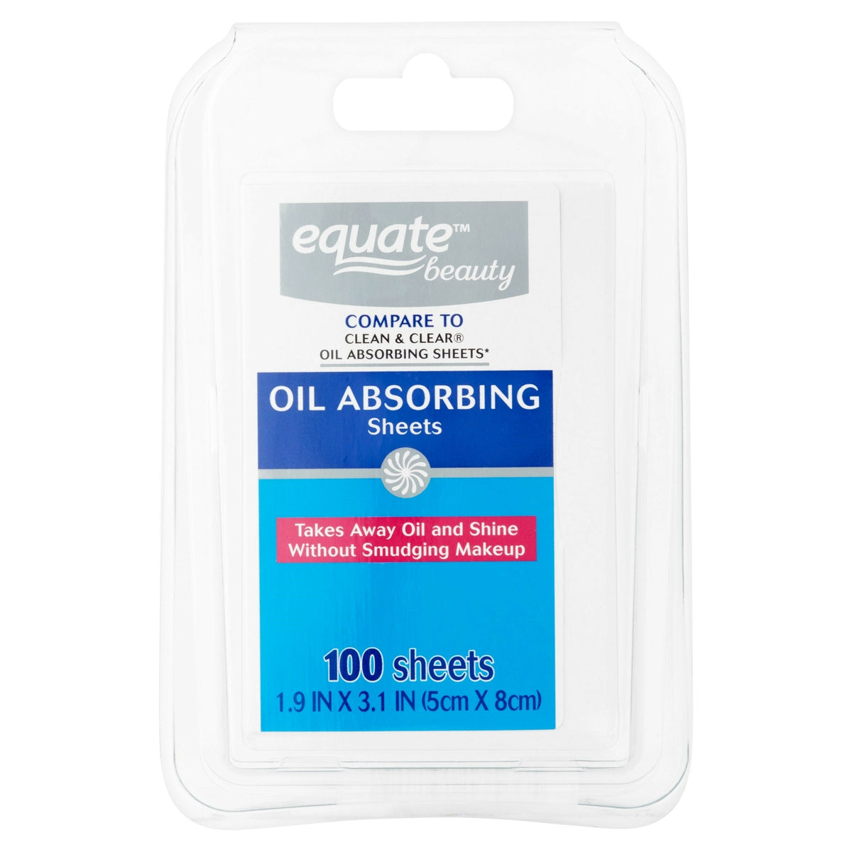 Oil Absorbing Blotting Sheets for Face, 100 Count - Matte Finish, Soft & Non-Smudge