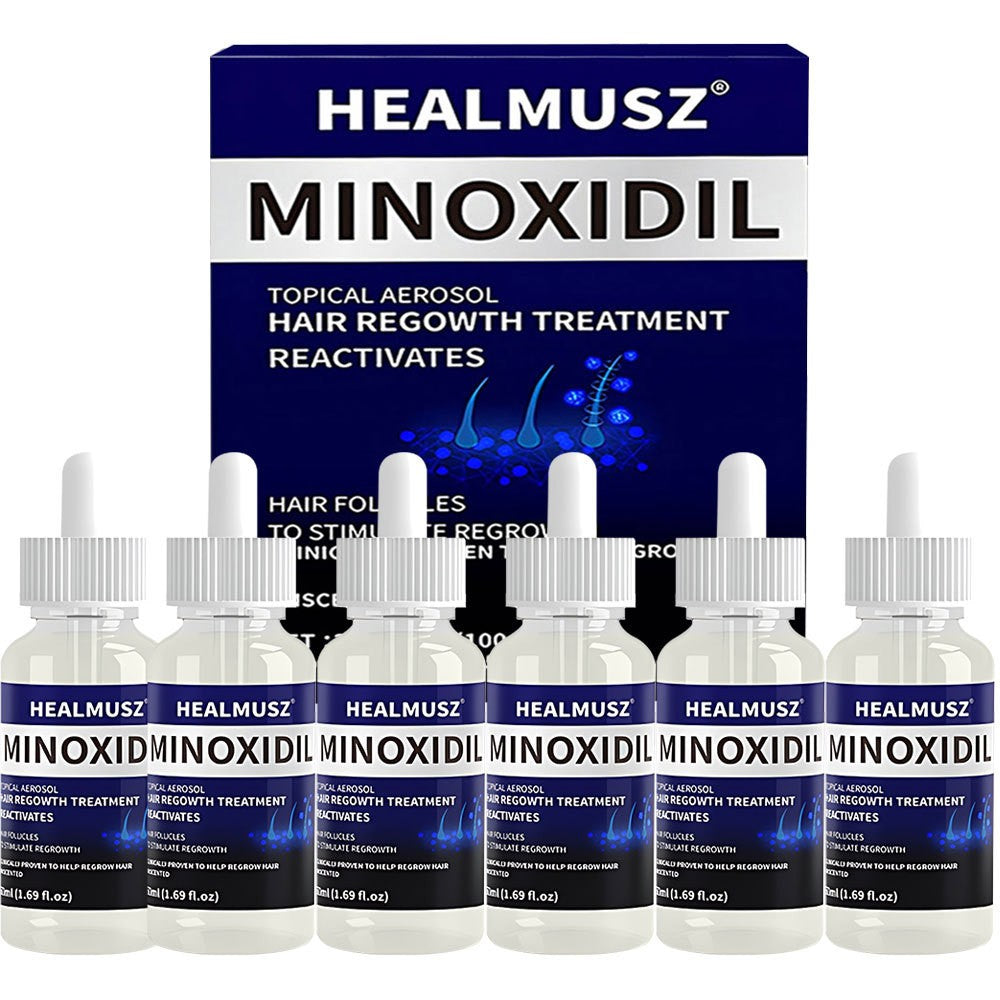 5% Minoxidil Hair Regrowth Treatment for Men - 6 Pack