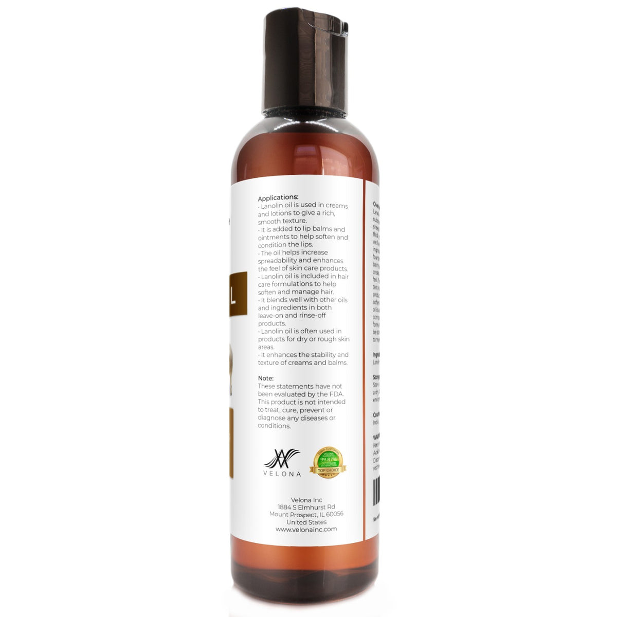 Lanolin Oil USP Grade - 100% Pure Cold Pressed