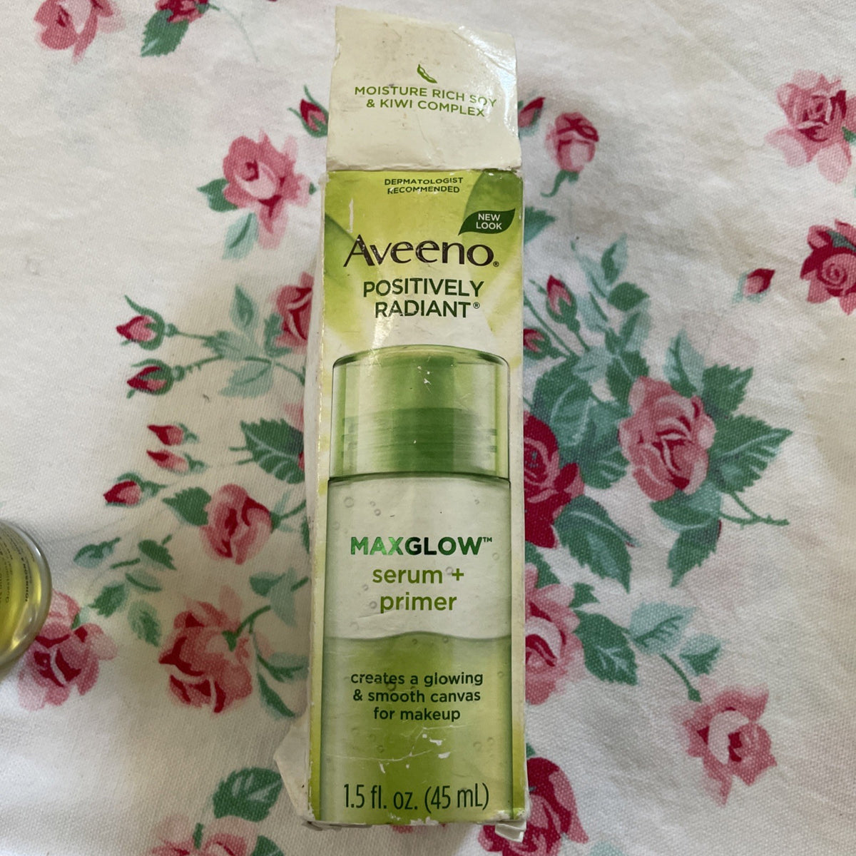 Aveeno Positively Radiant Maxglow Serum & Primer 1.5oz - New Retired Stock
