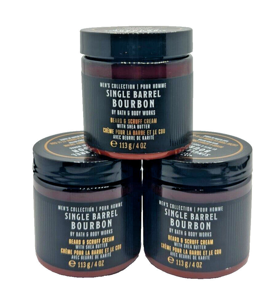 Beard & Scruff Cream with Shea Butter, 4 oz (Set of 3)