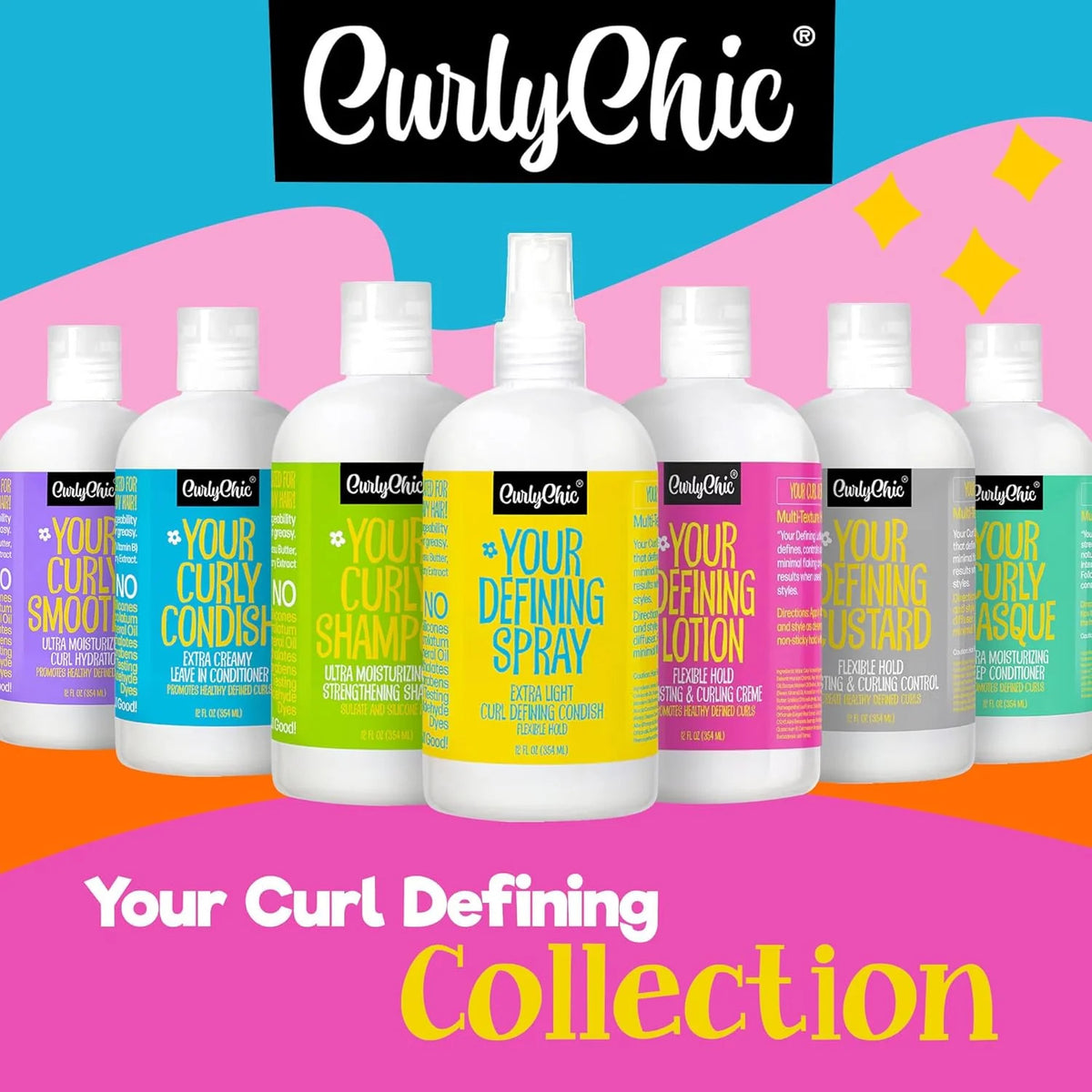 Curl Defining Custard - Flexible Hold & Frizz Control 12oz