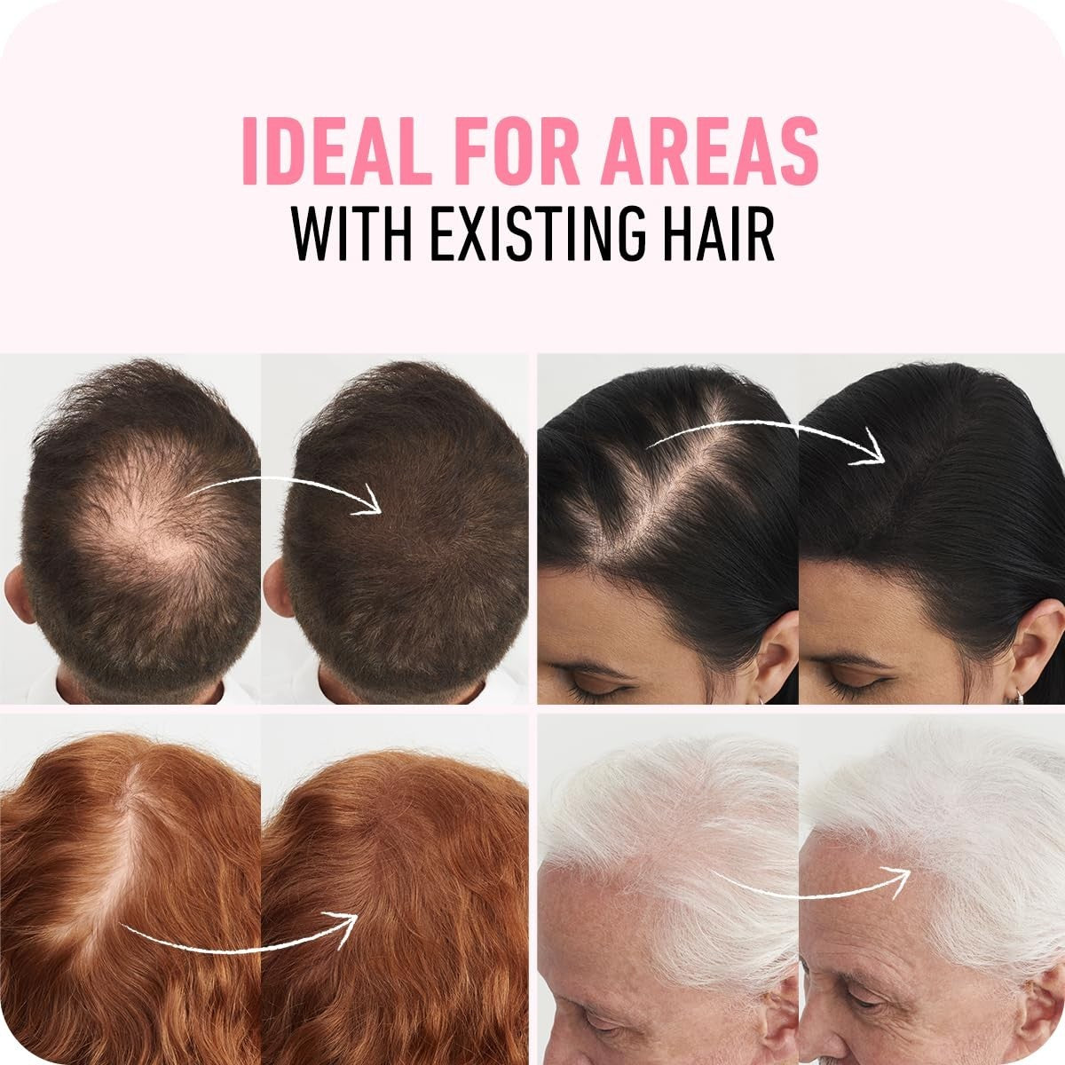 Water-Resistant Hair Thickening Fibers - Dark Brown