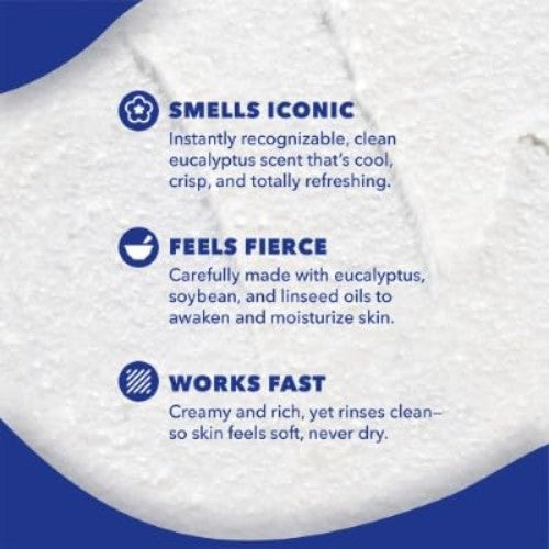 Moisturizing Eucalyptus Deep Cleansing Cream - Travel Size Pack of 3