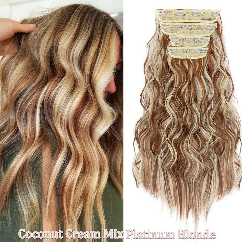 Double Weft Clip-In Human Hair Extensions Full Head - Multiple Colors & Lengths