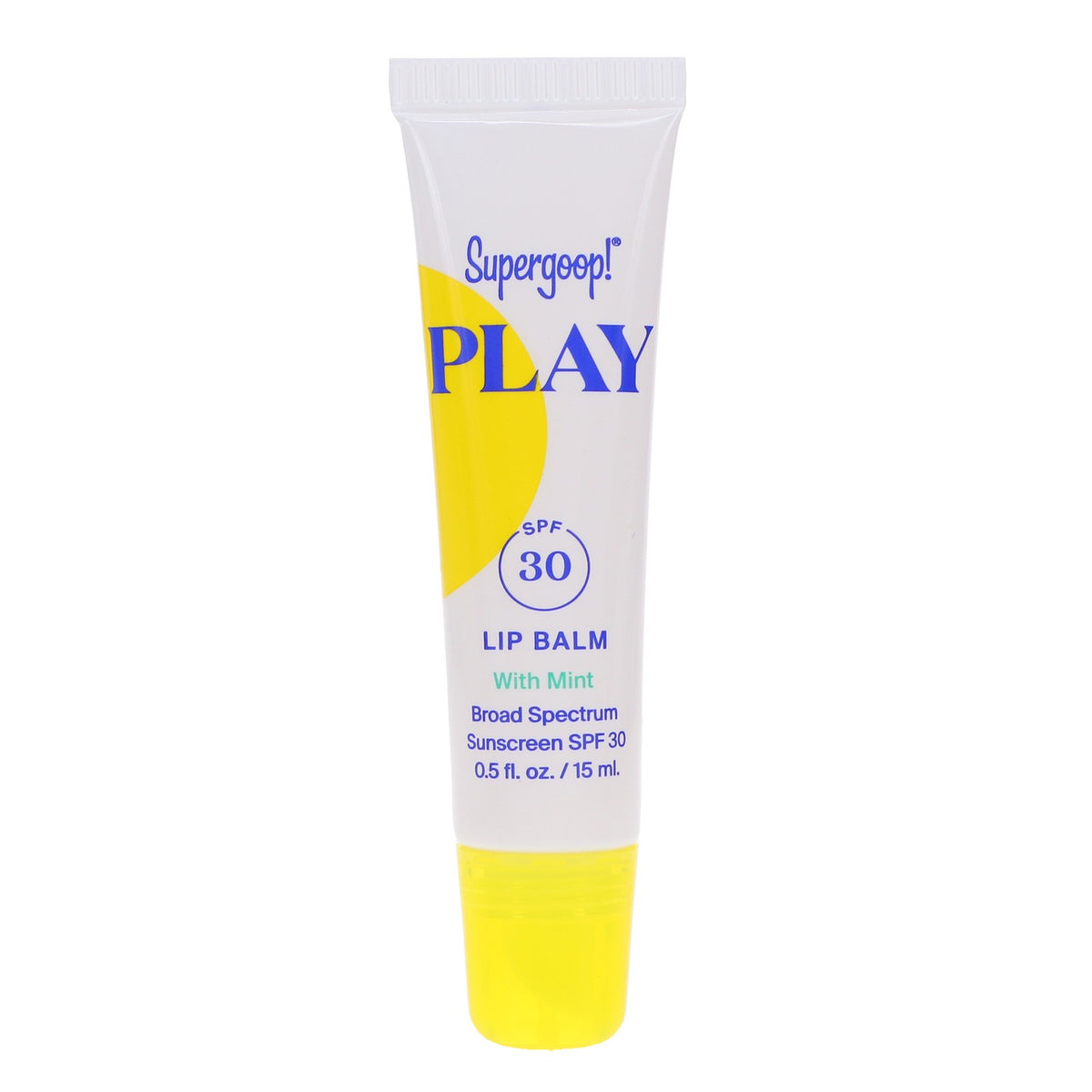 Lip Balm with SPF 30 Mint Flavor - Hydrating Sun Protection 0.5 oz