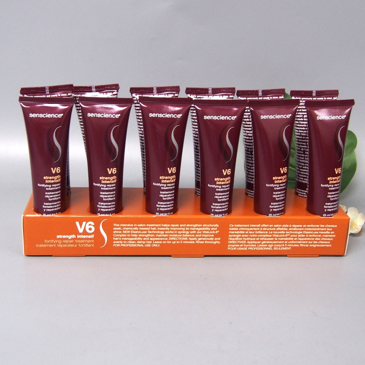 Senscience V6 Strength Intensif Fortifying Hair Treatment 12 Pack - 25ml
