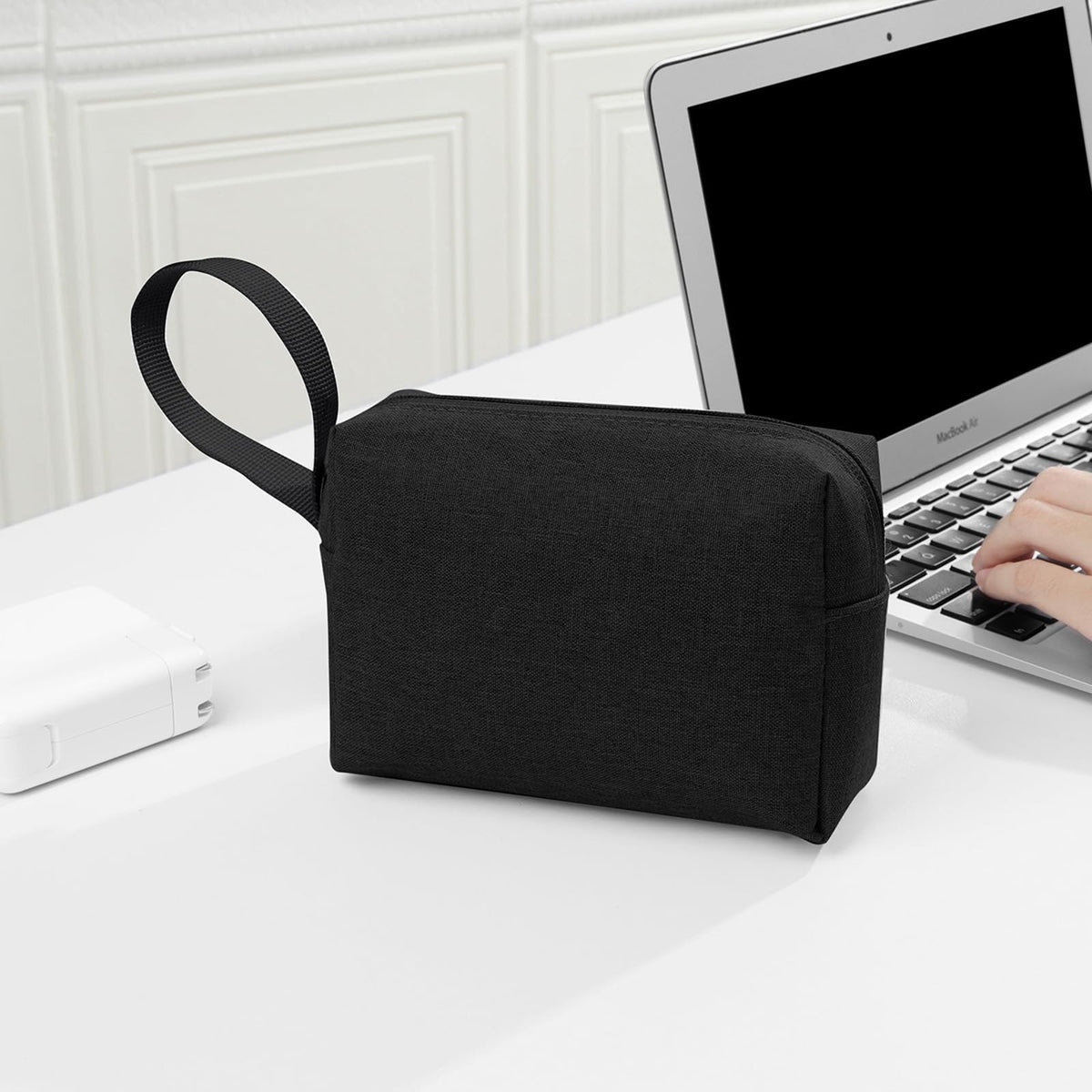 Waterproof Cosmetic Bag for Women Travel Makeup & Toiletry Organizer - Nylon