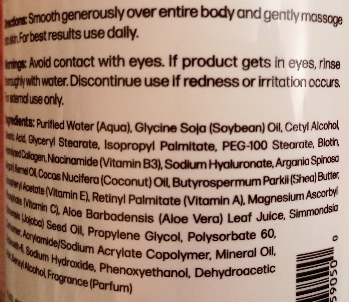 COCOmagic Coconut Shea Butter Protein Botanical Soothing BODY LOTION