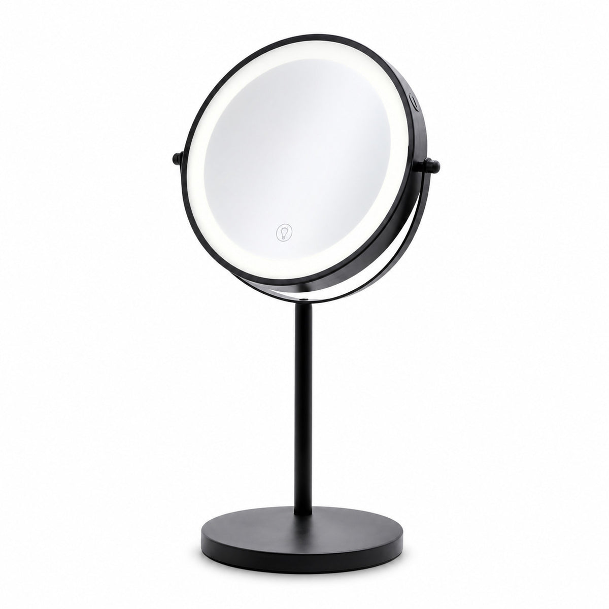8-Inch LED Makeup Mirror with 3 Light Modes, Dimmable, Double-Sided