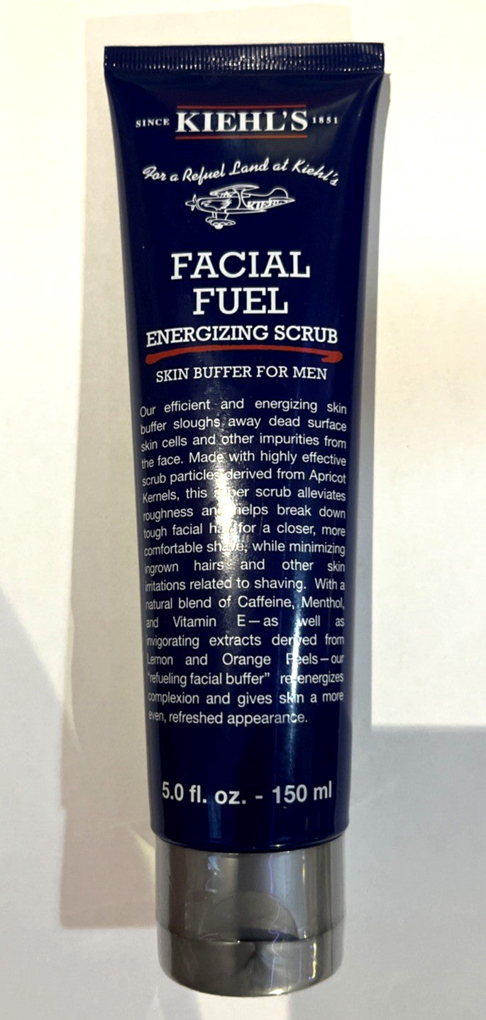 Kiehl's Facial Fuel Energizing Scrub Skin Buffer For Men 5 oz / 150