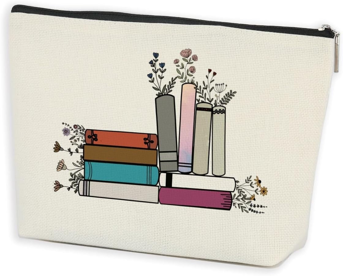 Music-Themed Makeup Bag for Women - Waterproof Cosmetic & Travel Organizer