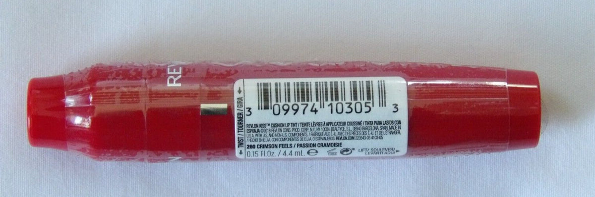 Lot of 2 Lip Tint Sets - Revlon Kiss Cushion Lip Colors, Multiple Shades
