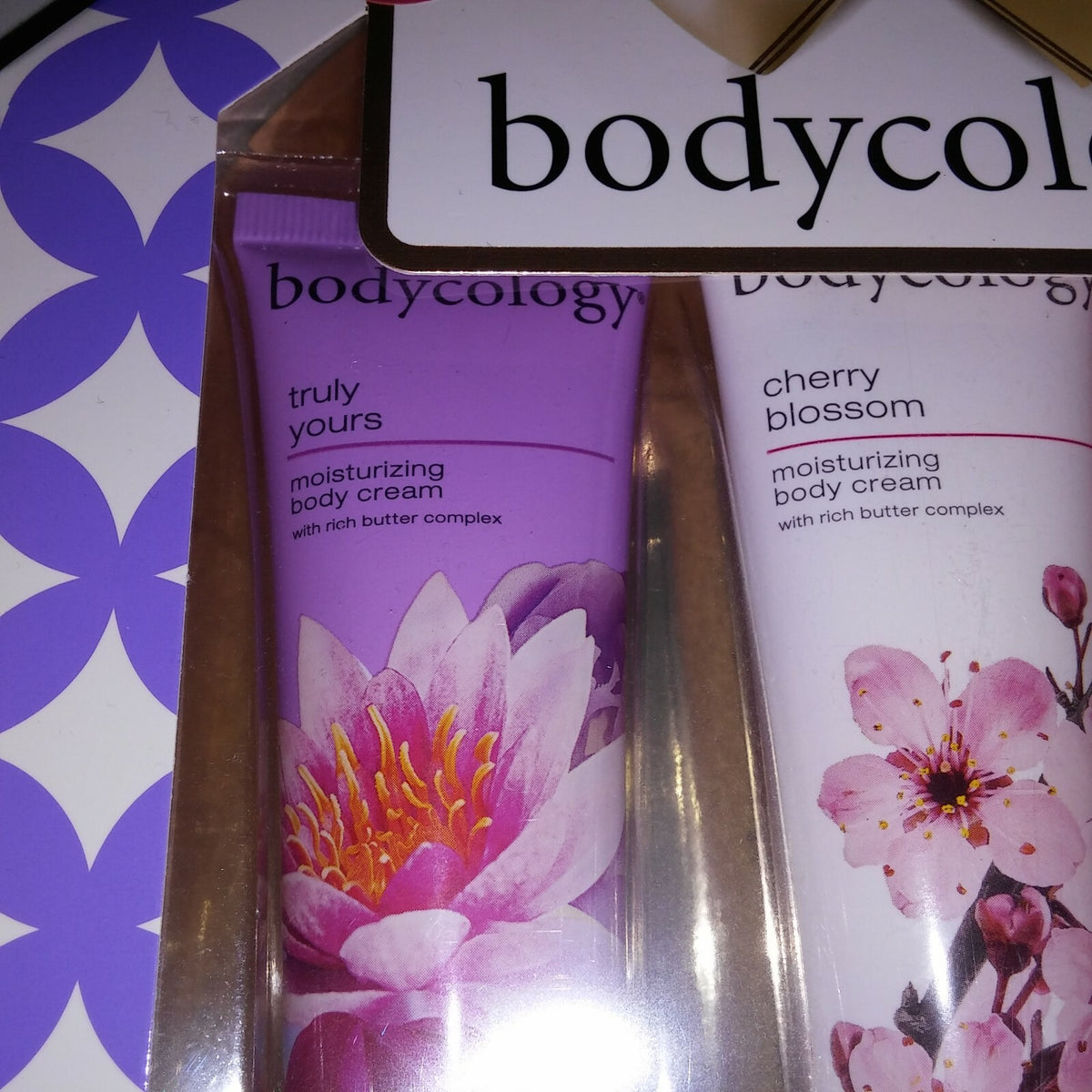 Bodycology Gift Set 3 Piece lotion Truly Yours Cherry Blossom Coconut