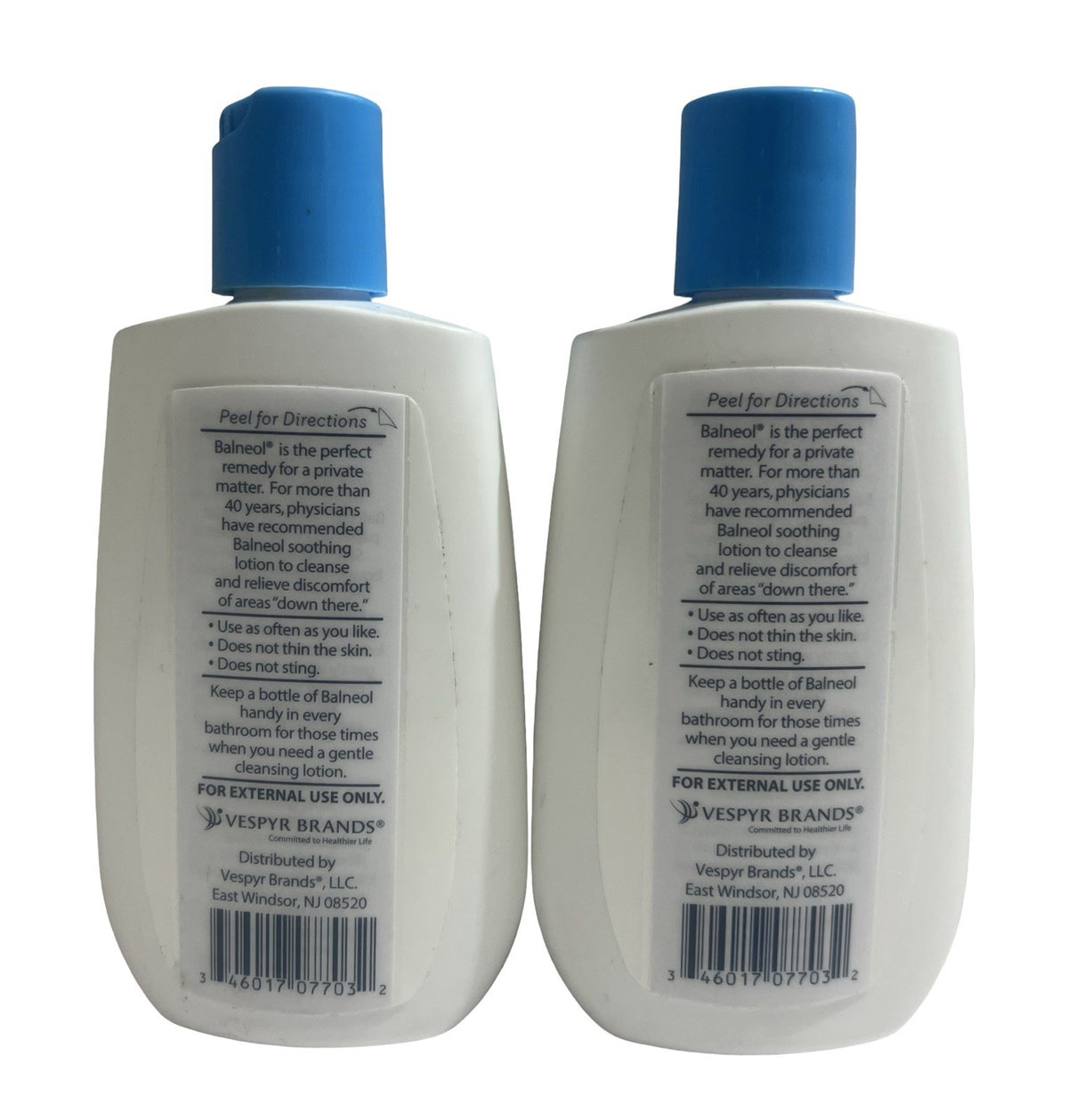 Hygienic Cleansing Lotion 3 Oz Pack of 2 for Personal Hygiene
