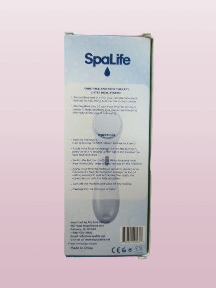 Electronic Ionic Face & Neck Therapy Tool - Skin Care & Beauty Device