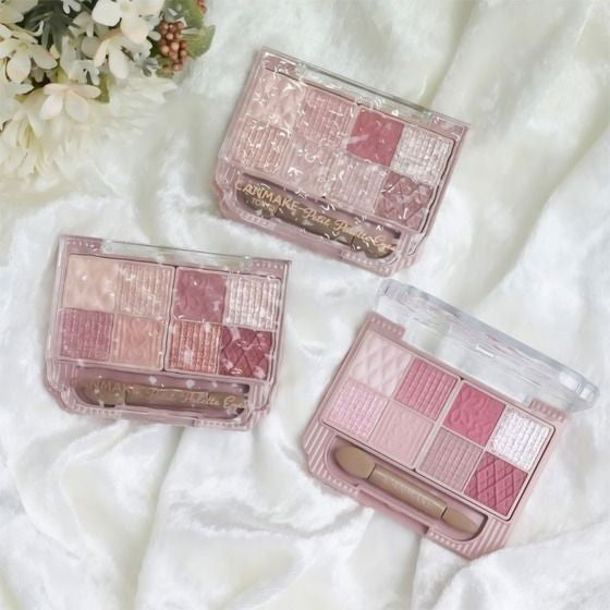 Multi-Color Eyeshadow Palette for Eye Makeup - Portable 8 Shades