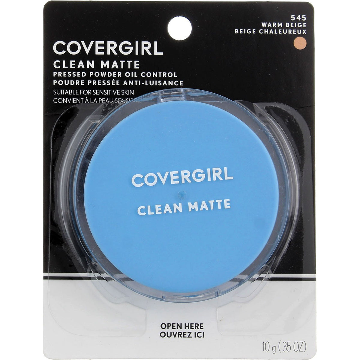 3 Pack Matte Pressed Face Powder - Warm Beige 545, Light & Shine-Free