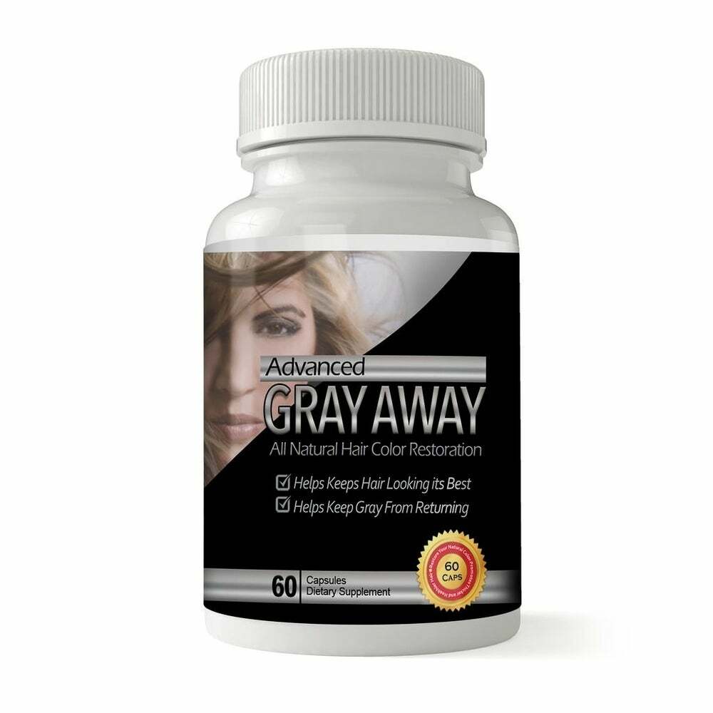 Folic Acid Hair Color Restoration Supplement - 60 Capsules