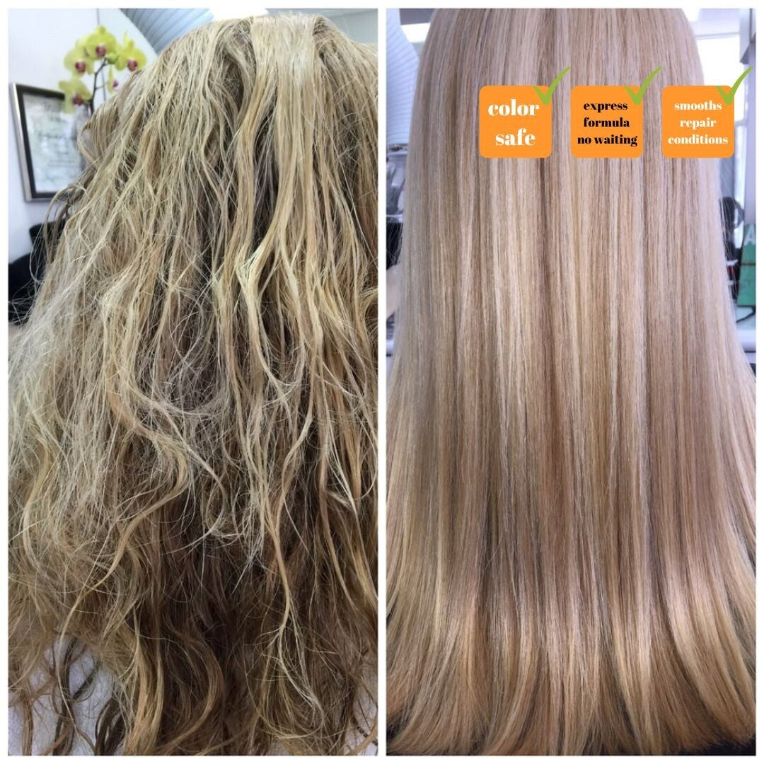 Brazilian Keratin Hair Treatment Kit 2 Pack - Smoothing, Frizz Control & Shine