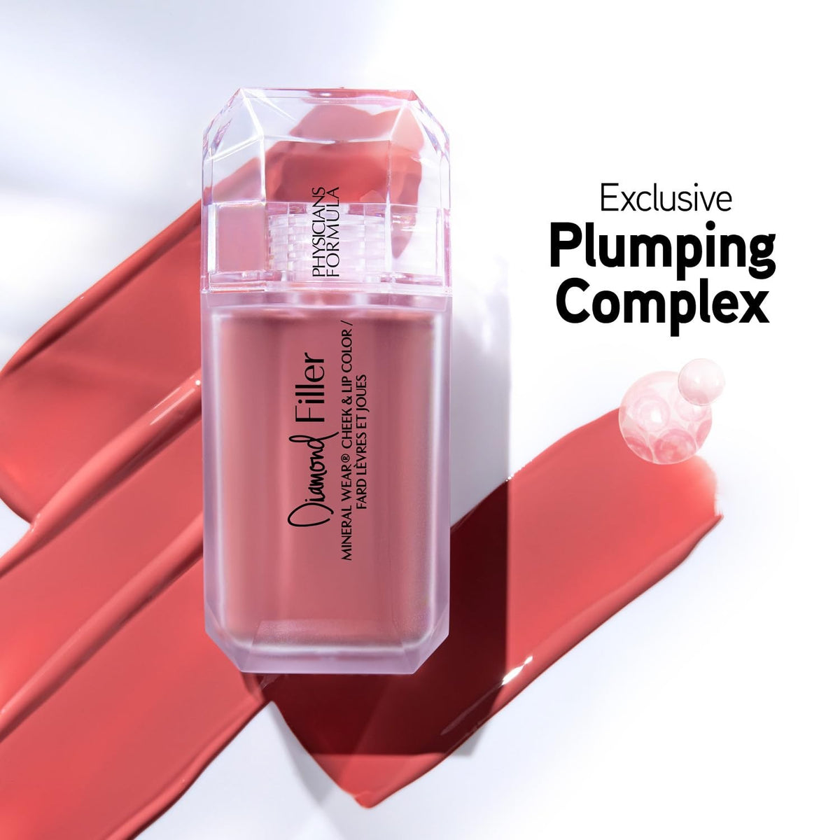 Mineral Wear Cheek & Lip Radiant Pink Makeup - Plumping, Luminescent, Hypoallergenic