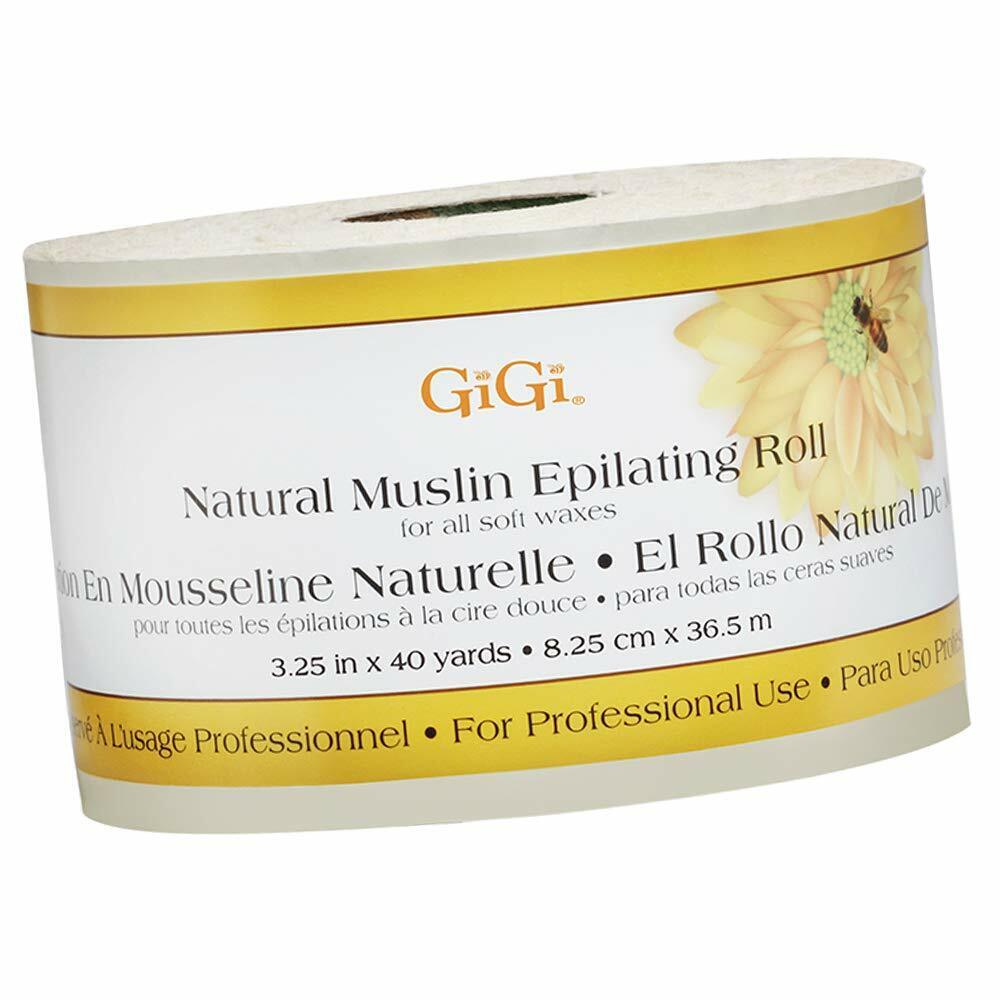 Natural Muslin Roll 3.25" x 40 Yards Hair Removal