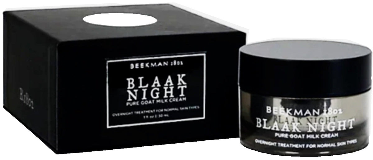 Night Face Cream with Goat Milk & Peptides - Hydrating Anti-Aging Treatment